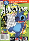 05 Mar Disney Adventures Cover